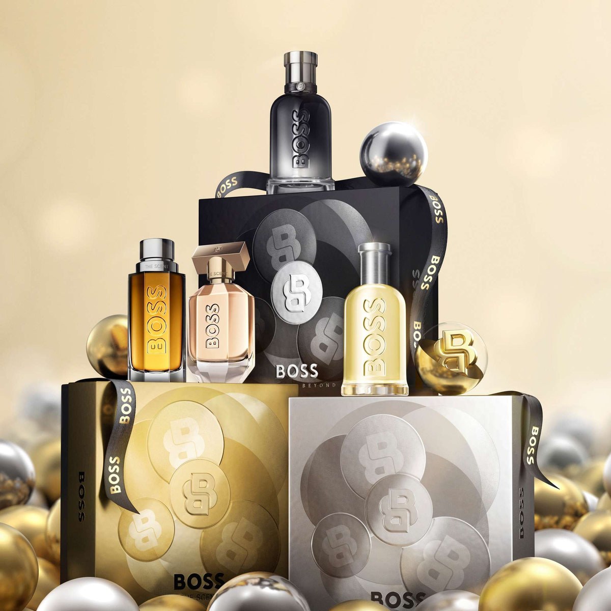 Hugo Boss Boss The Scent for Her Gift Set 100ml EDP + 75ml Body Lotion + 10ml EDP
