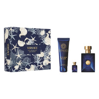 Versace Pour Homme Dylan Blue Gift Set 100ml EDT + 150ml Shower Gel + 5ml EDT
