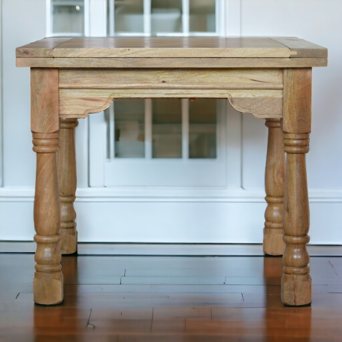 Granary Turned-Leg Butterfly Dining Table