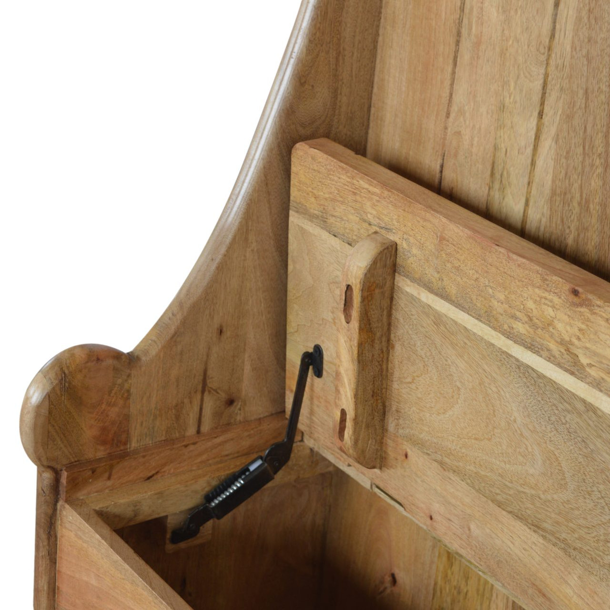 Granary Royale Monks Bench | Oak Solid Mango Wood