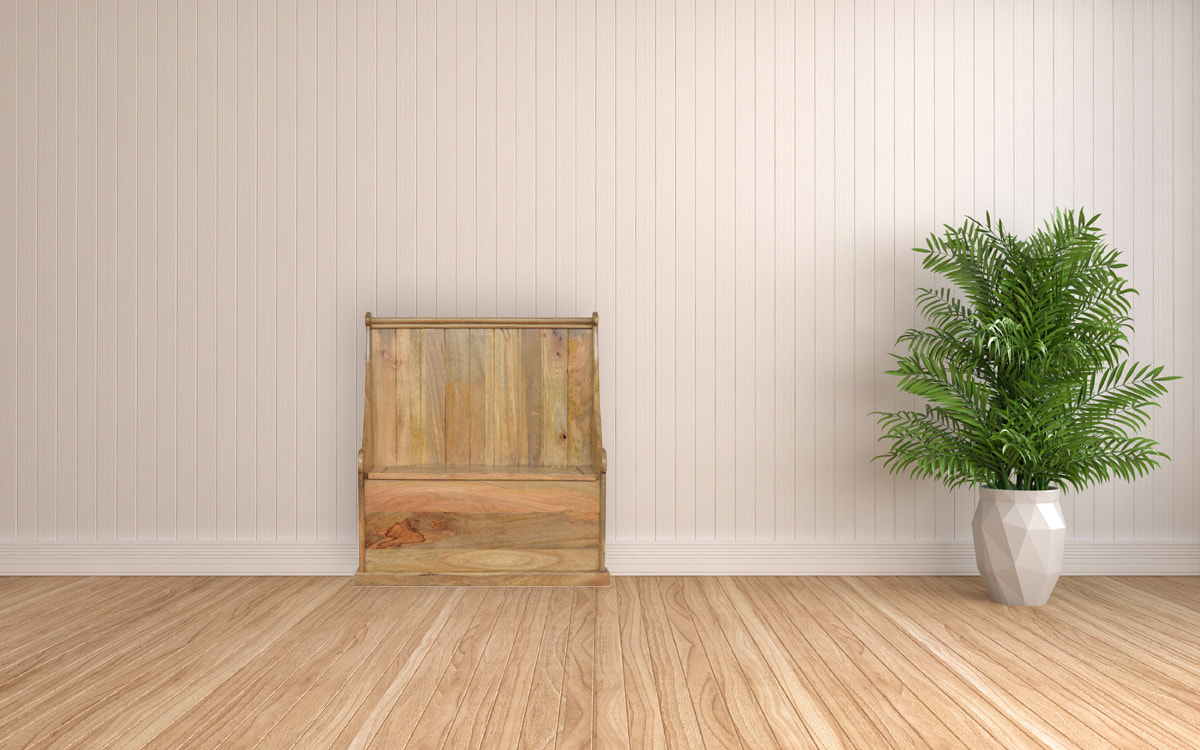 Granary Royale Monks Bench | Oak Solid Mango Wood