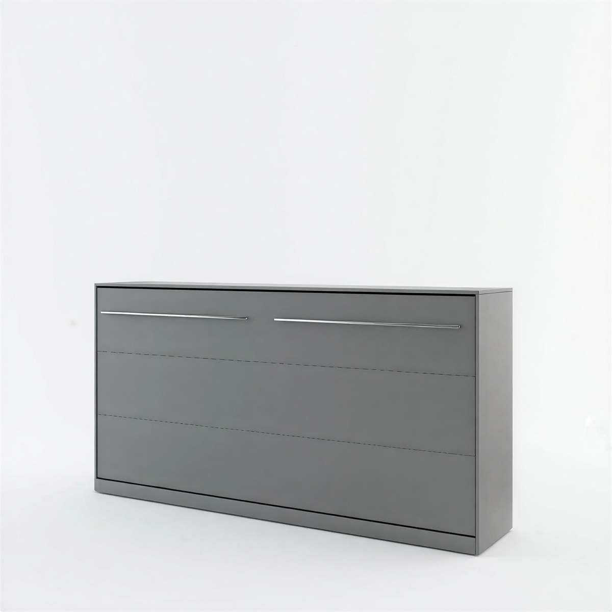Single (90cm) Horizontal Wall Bed with Cabinet