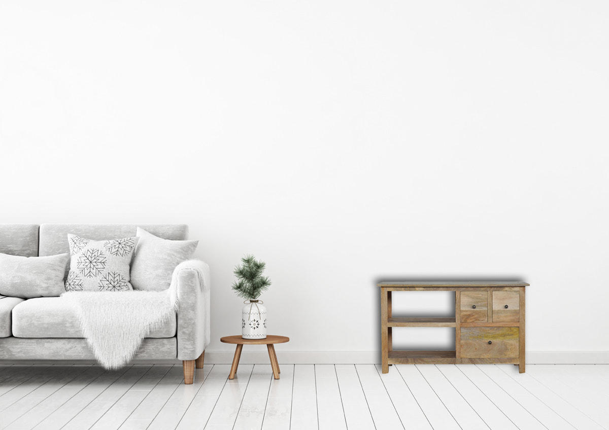 3 Drawer Country Media Unit