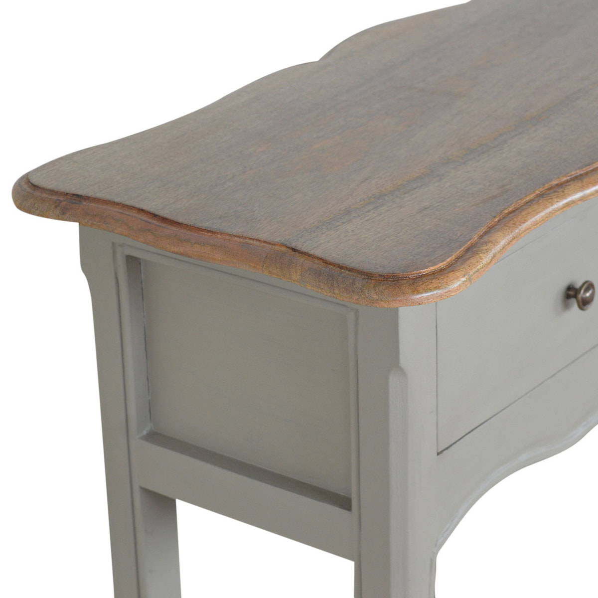 French Style Console Table | Oak-Ish Mango Wood