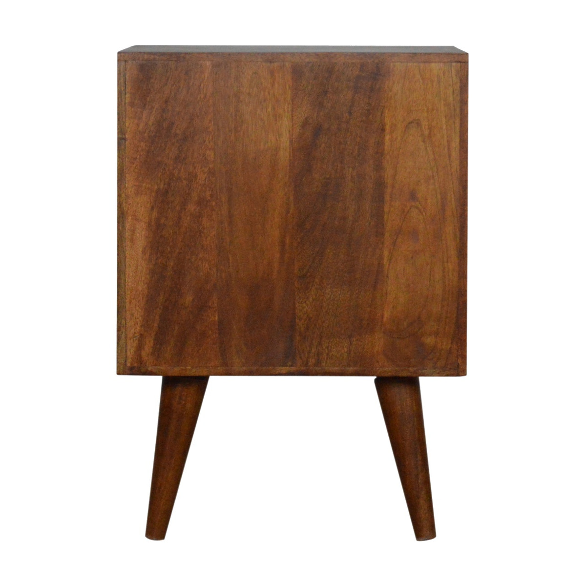 Mixed Chestnut Bedside Table