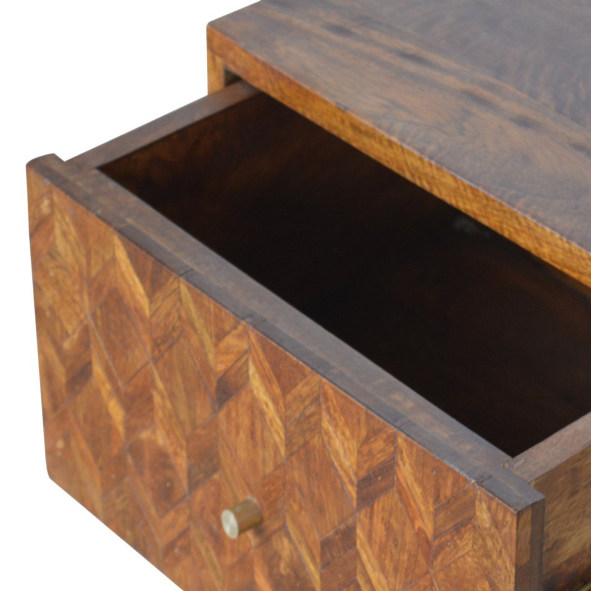 Assorted Chestnut Bedside Table