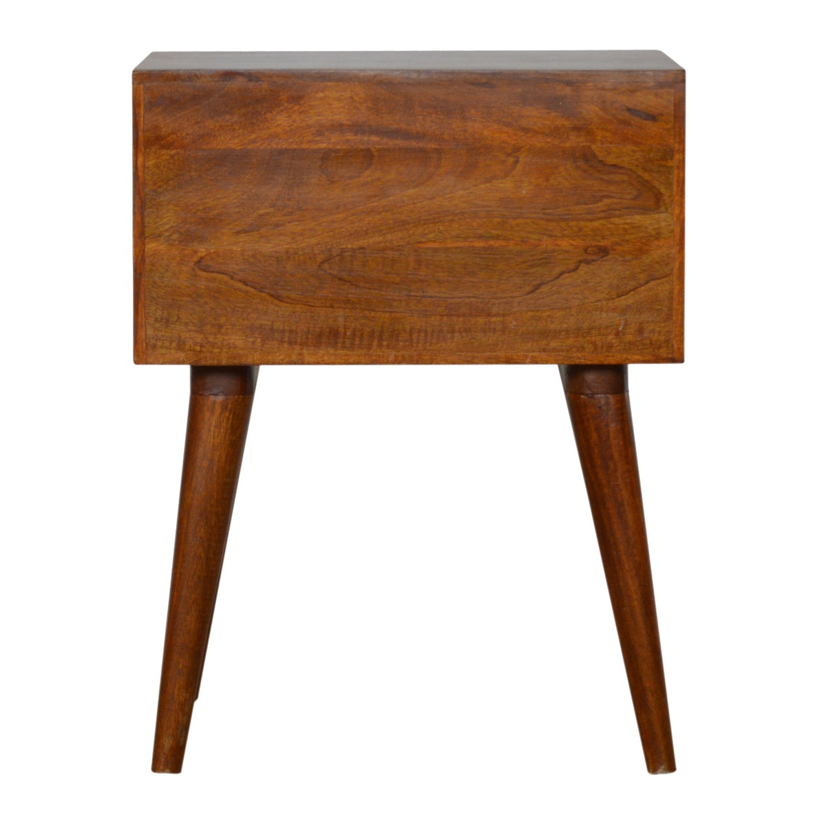 Varied Chestnut Bedside Table