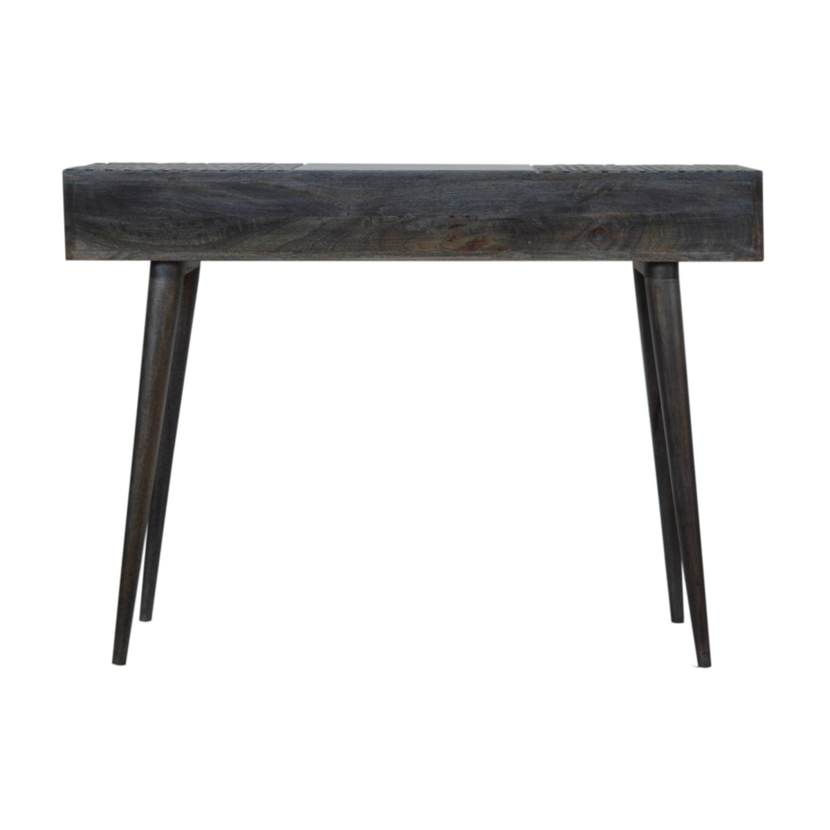 Ash Black 3-Drawer Console Table
