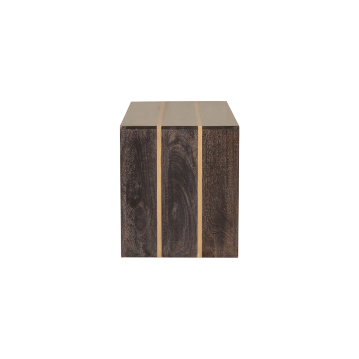 Cairo Coffee Table | Chestnut Solid Mango Wood Open Shelf