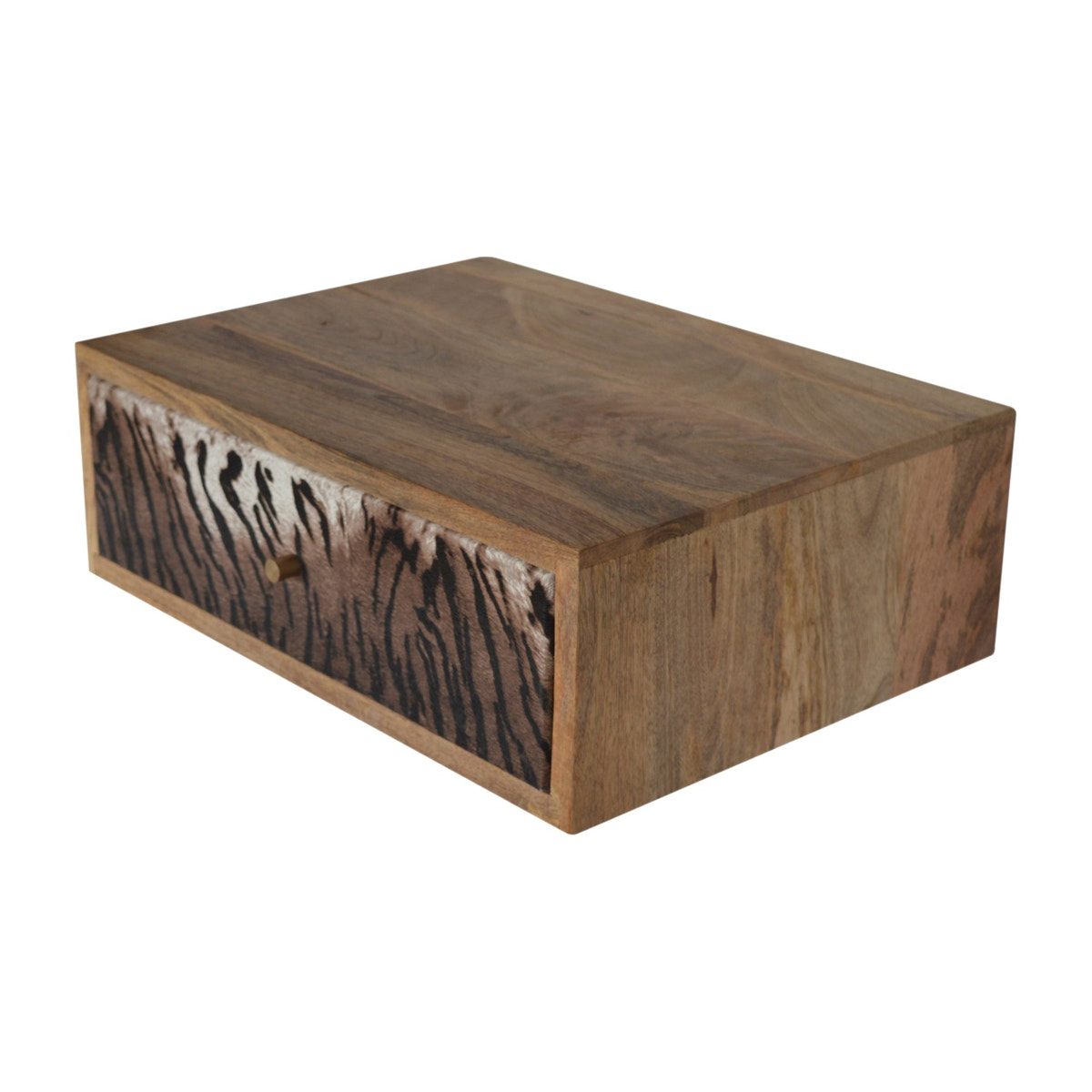 Floating Animal Print Bedside Table | Wall-Mounted