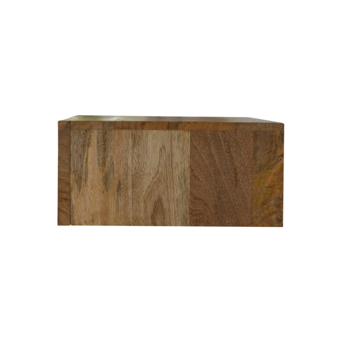 Wall Mounted Ratten Bedside Table | Oak Rattan Wall-Mounted