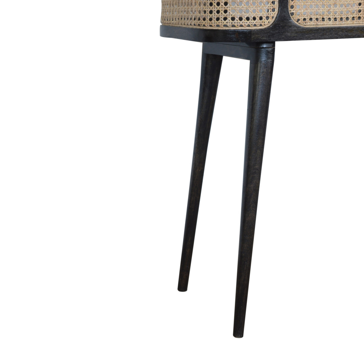 Larissa Carbon Black Tray Table Accent Piece