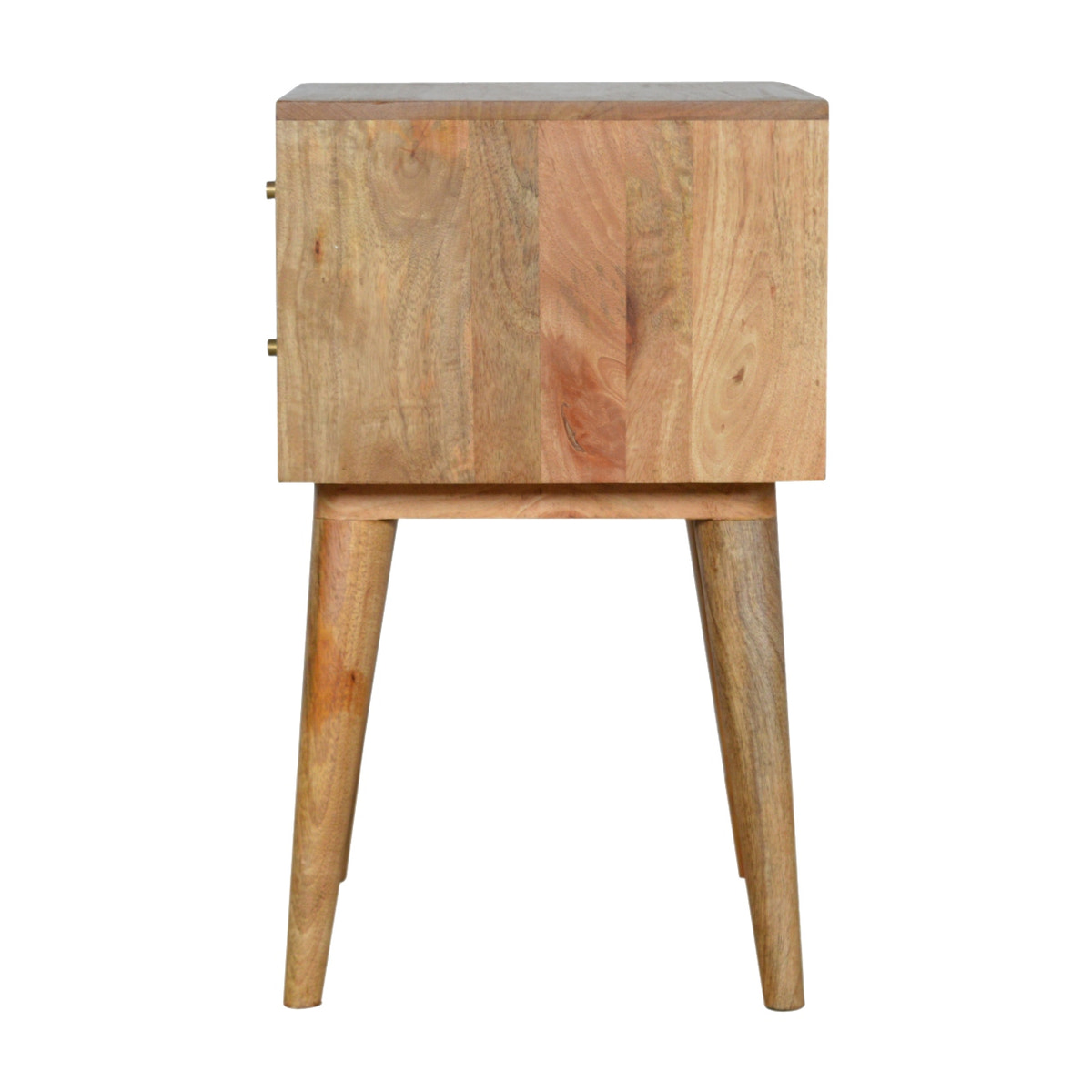 Blue Patterned Bedside Table