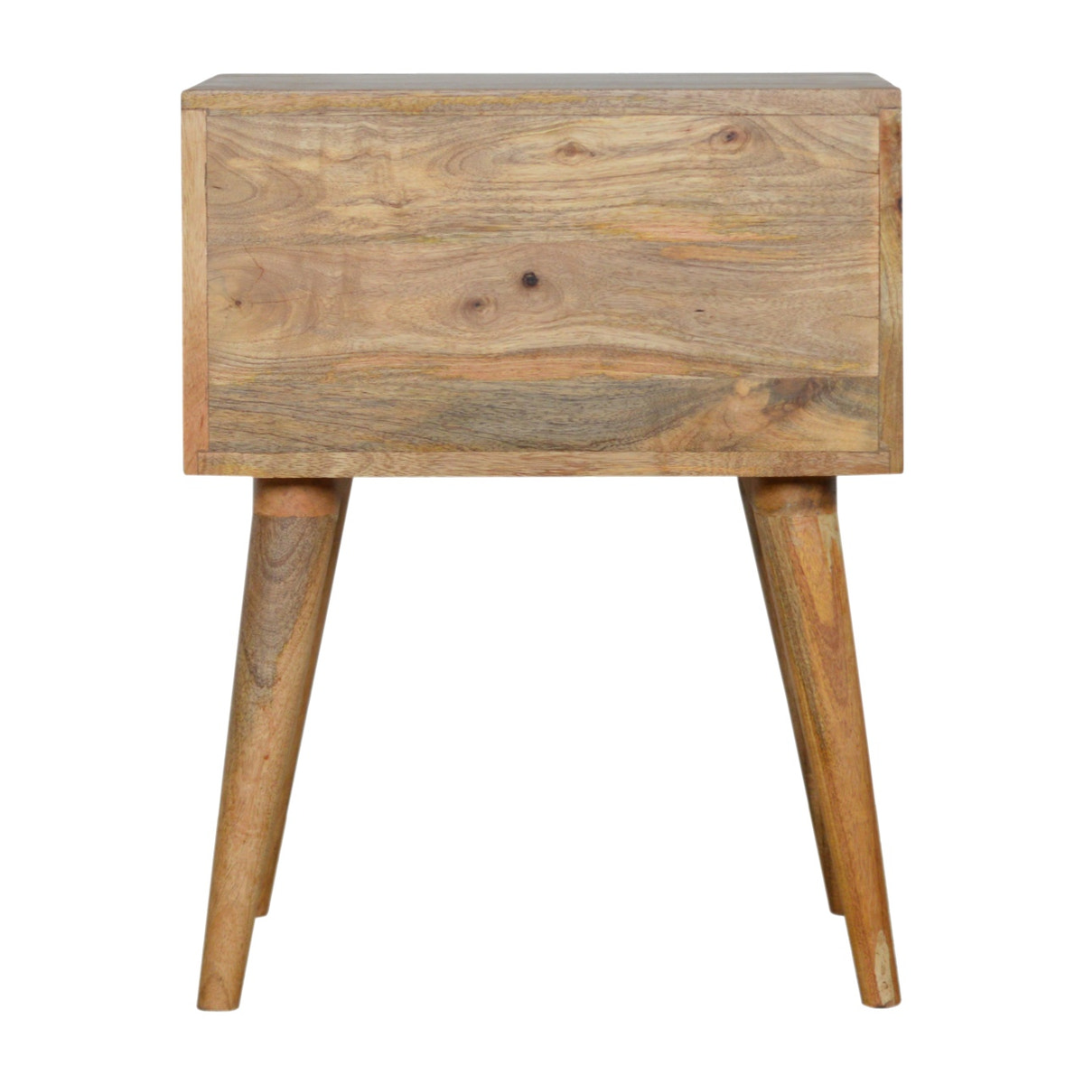 Blue Patterned Bedside Table