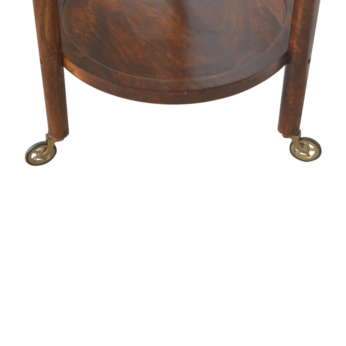Chestnut Tray Table Chest of Drawers
