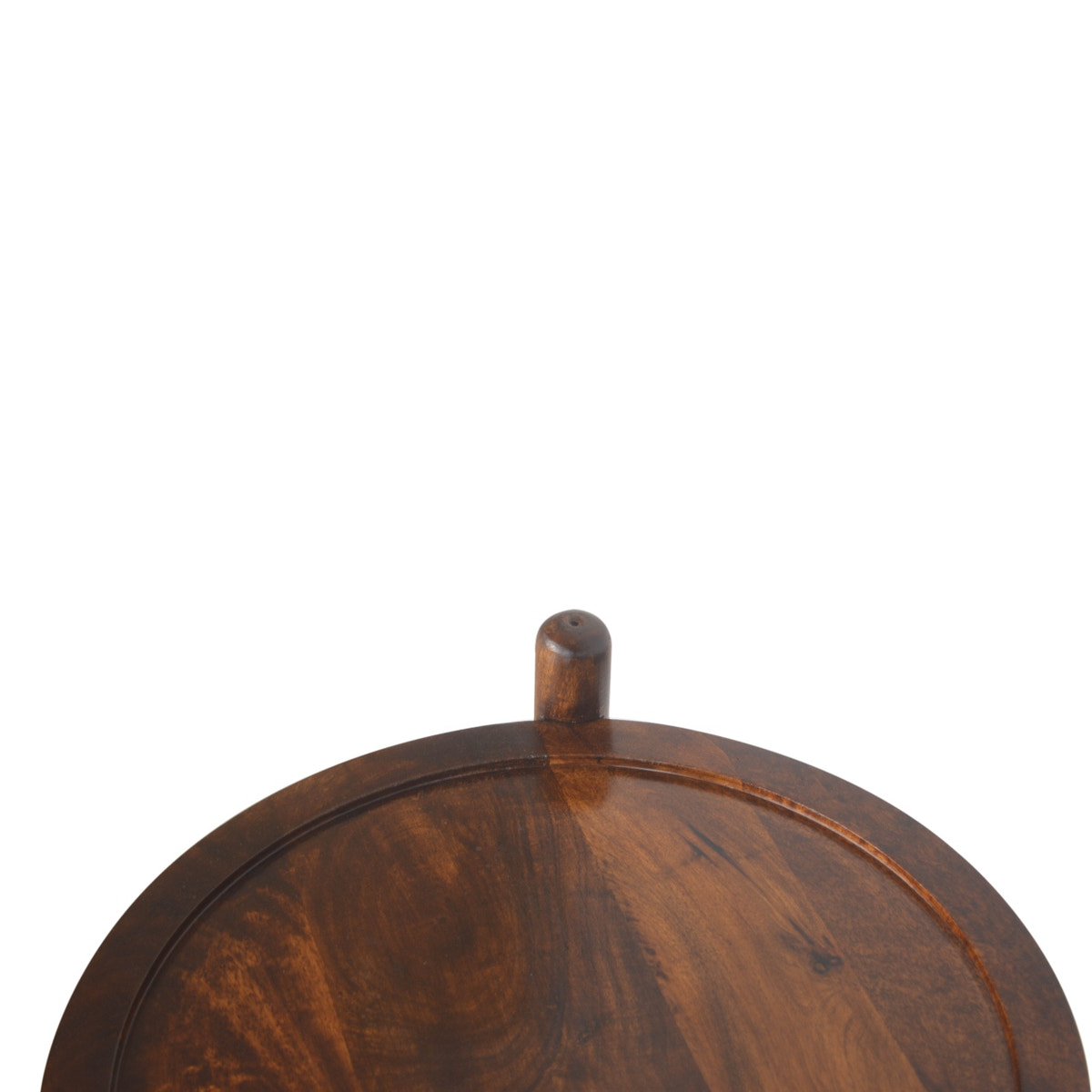Chestnut Tray Table Chest of Drawers