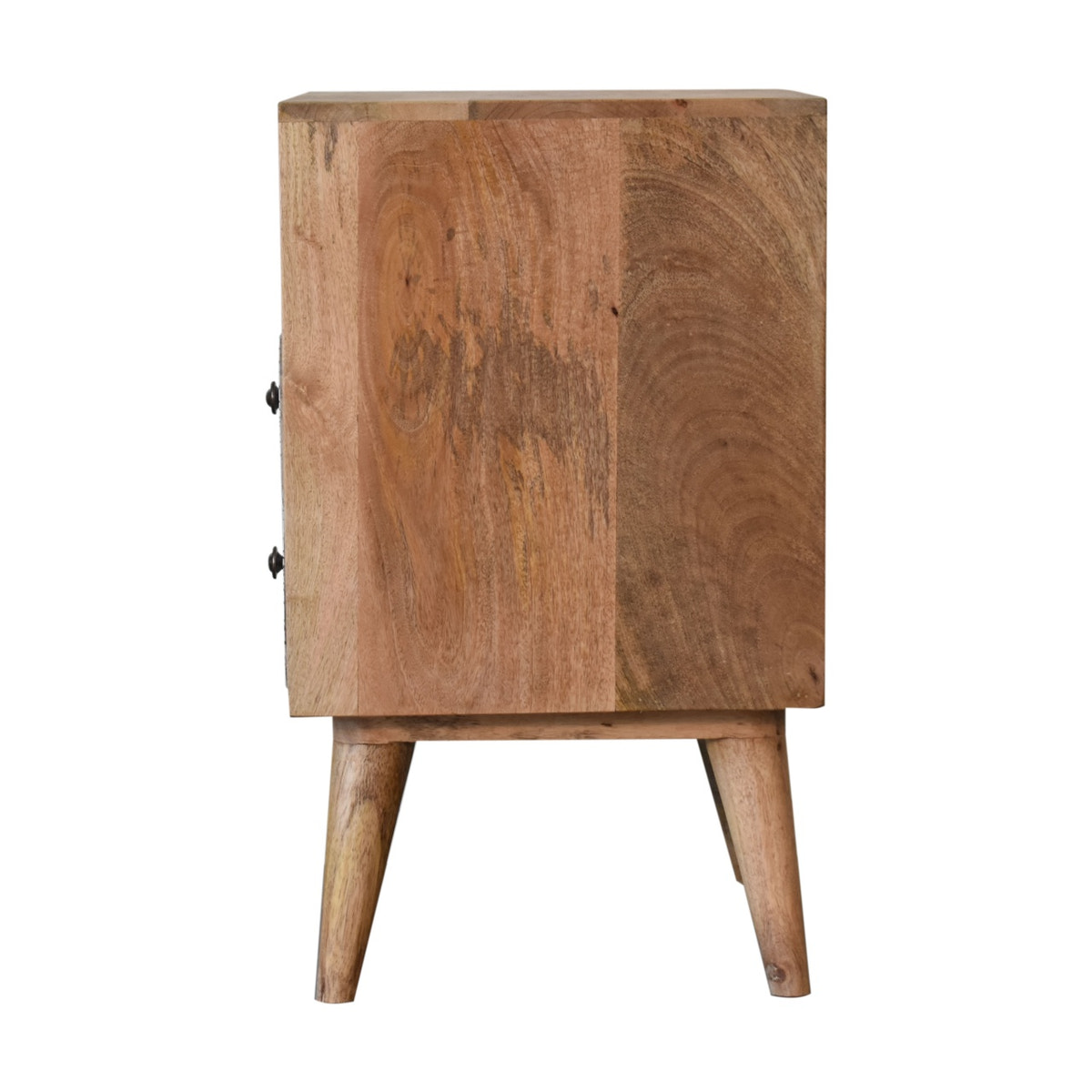 Sendai Bedside Table | Oak Solid Mango Wood