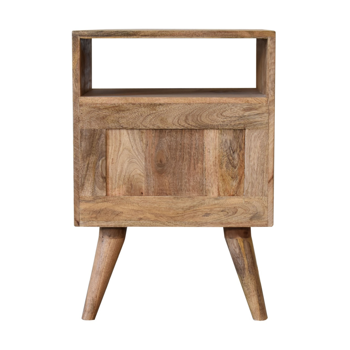 Sendai Bedside Table | Oak Solid Mango Wood
