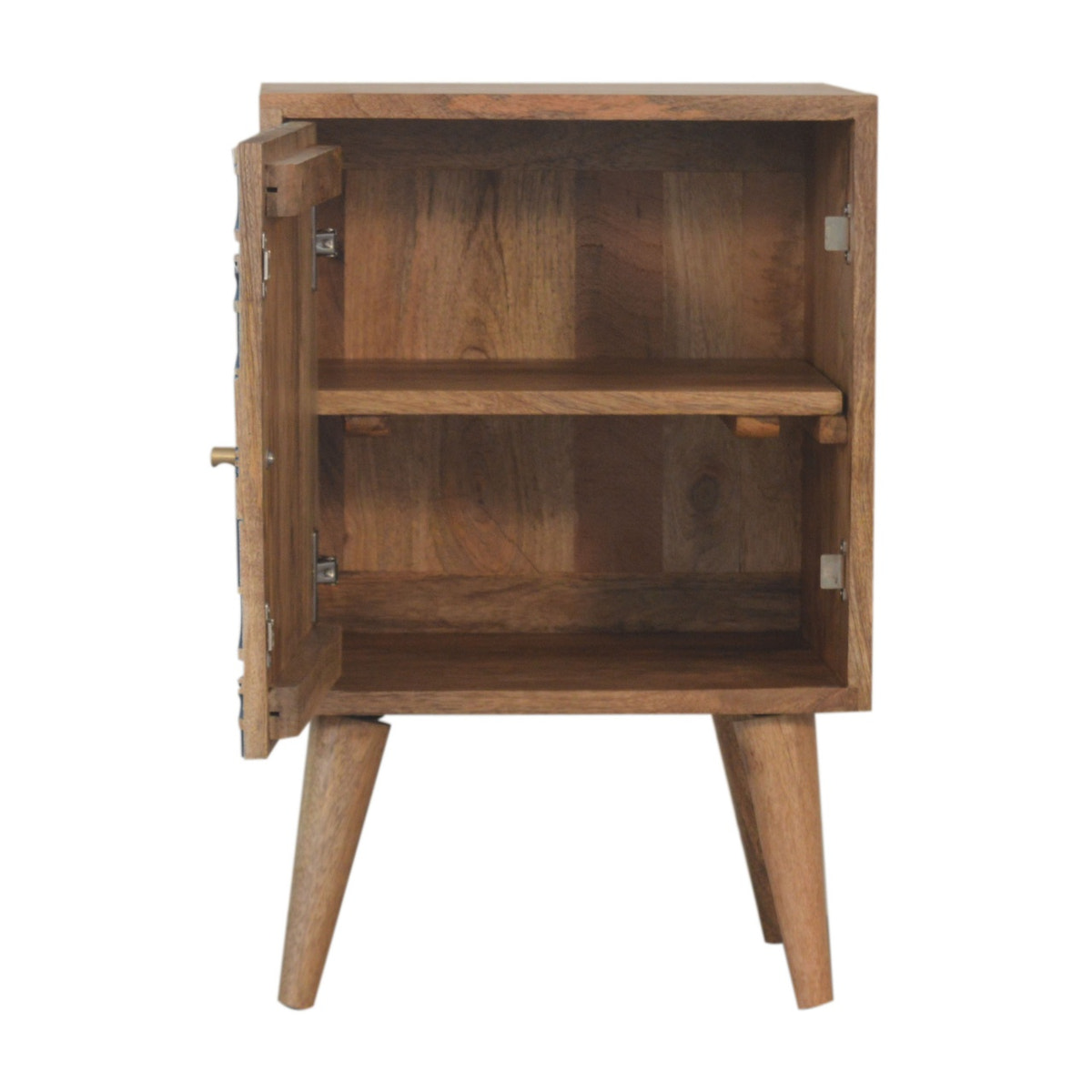 Acadia Black Bedside Table