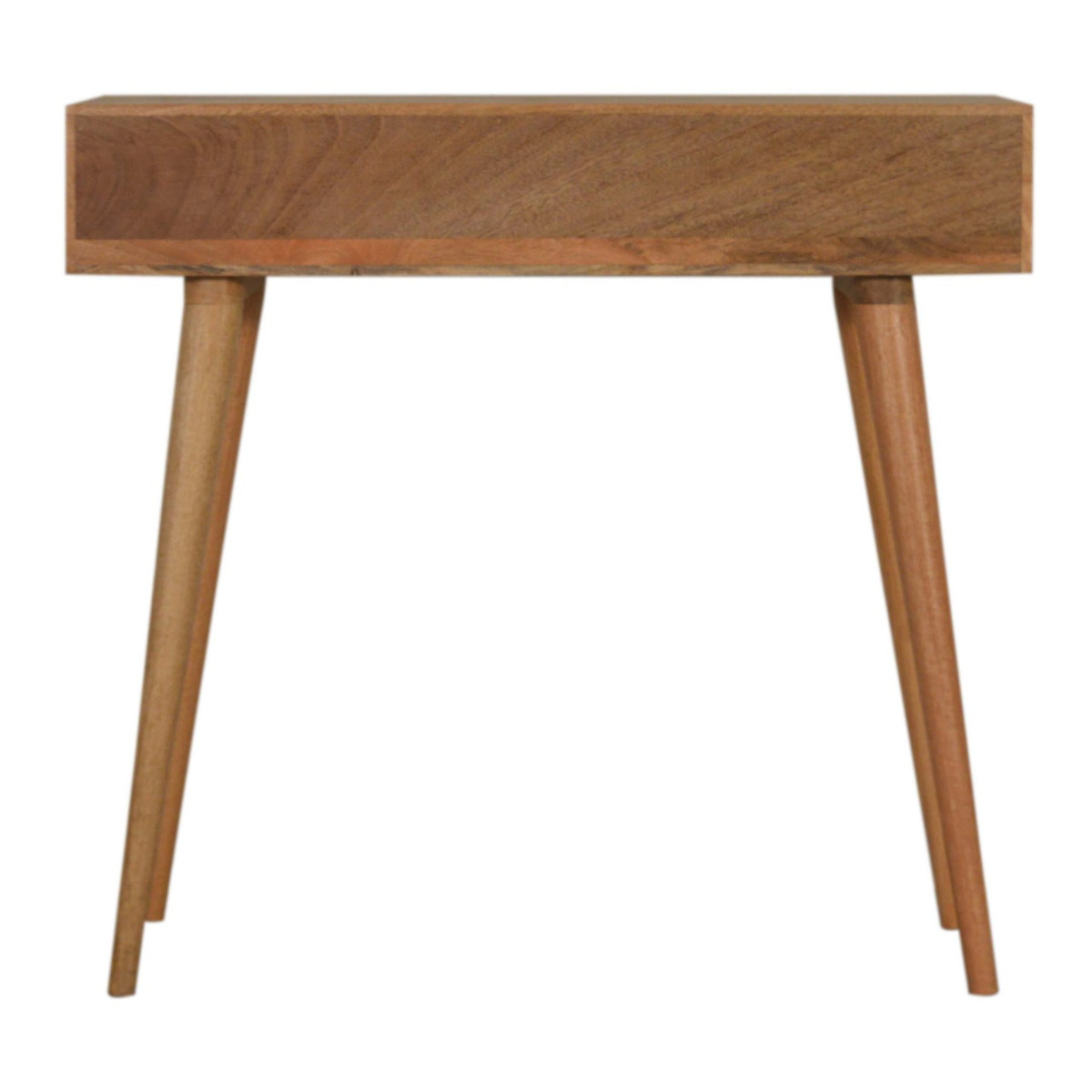 Acadia Teal Console Table | Hand-Carved