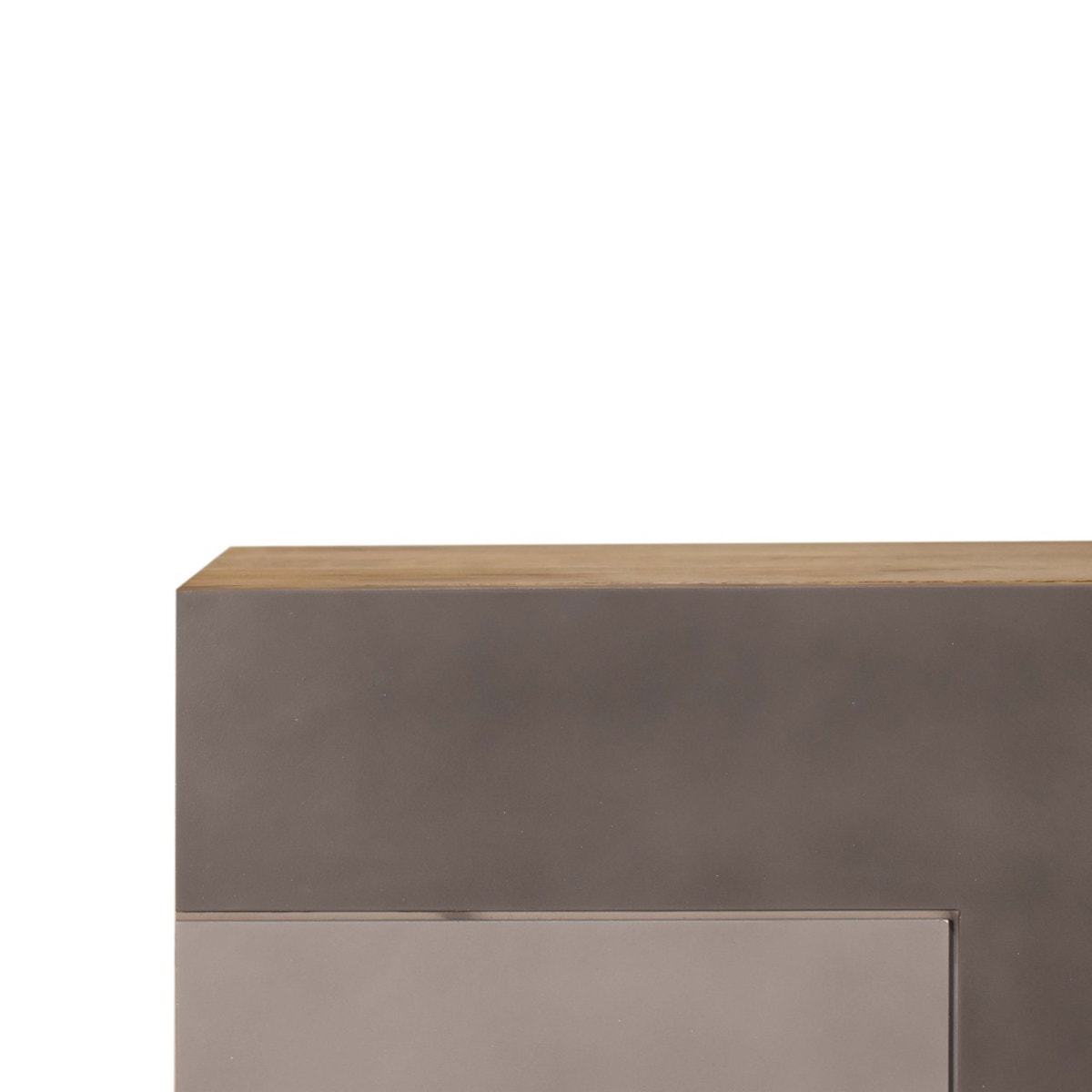 Quebec Grey Bedside Table