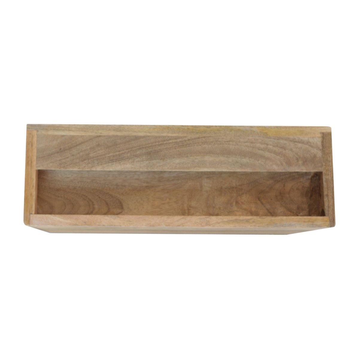 Floating Honeycomb Brass Bedside Table | Oak Mango Wood