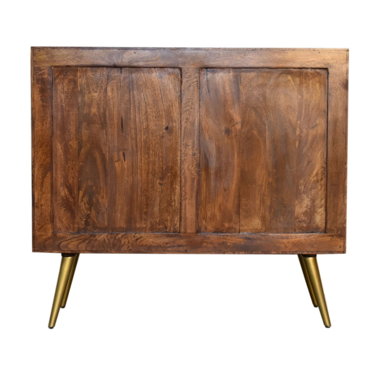 Chestnut Inlay Abstract Sideboard Chest of Drawers