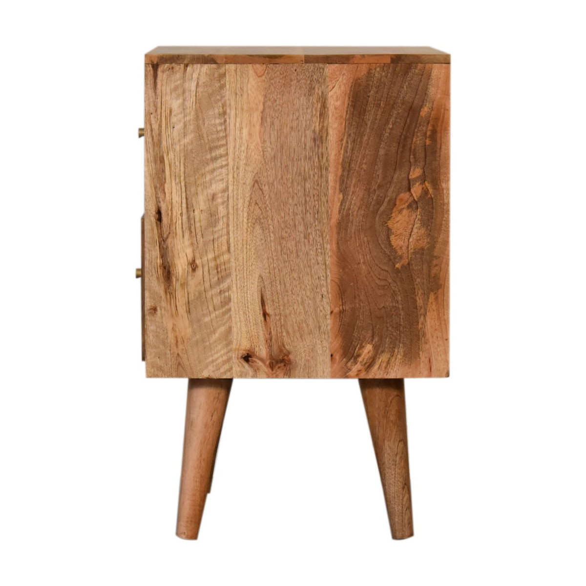 Ivy Bedside Table | Oak Solid Mango Wood