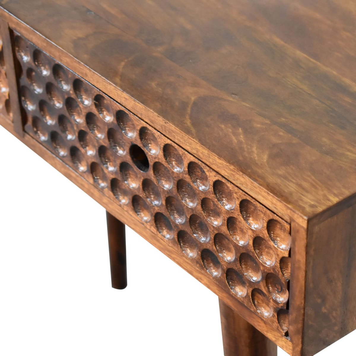 Torun Console Table | Chestnut Solid Mango Wood