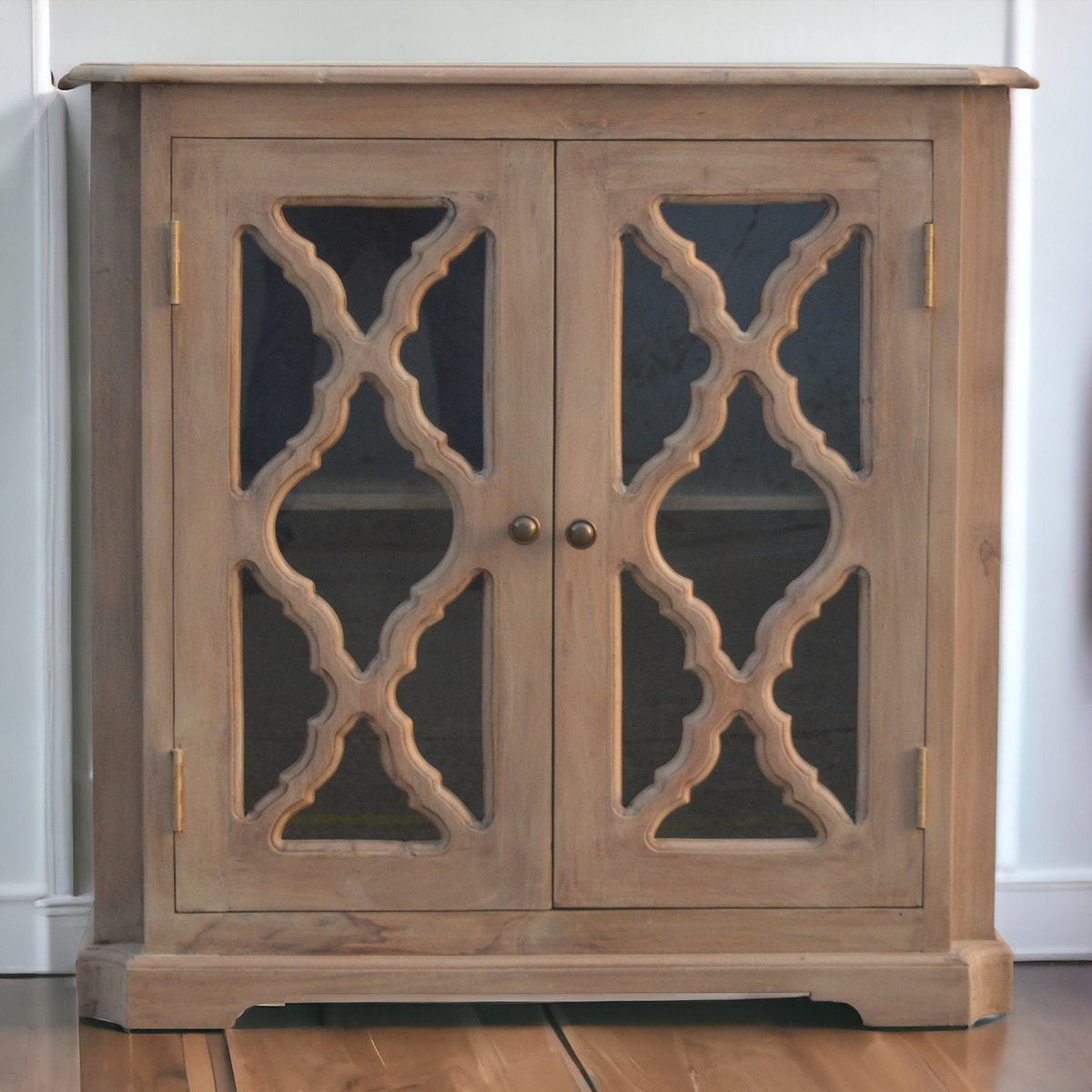Carved Glazed Sidebaord Chest of Drawers | Hand-Carved