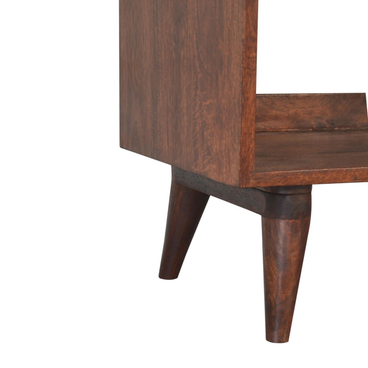 Cherry Nordic Storage Bench | Hidden Storage