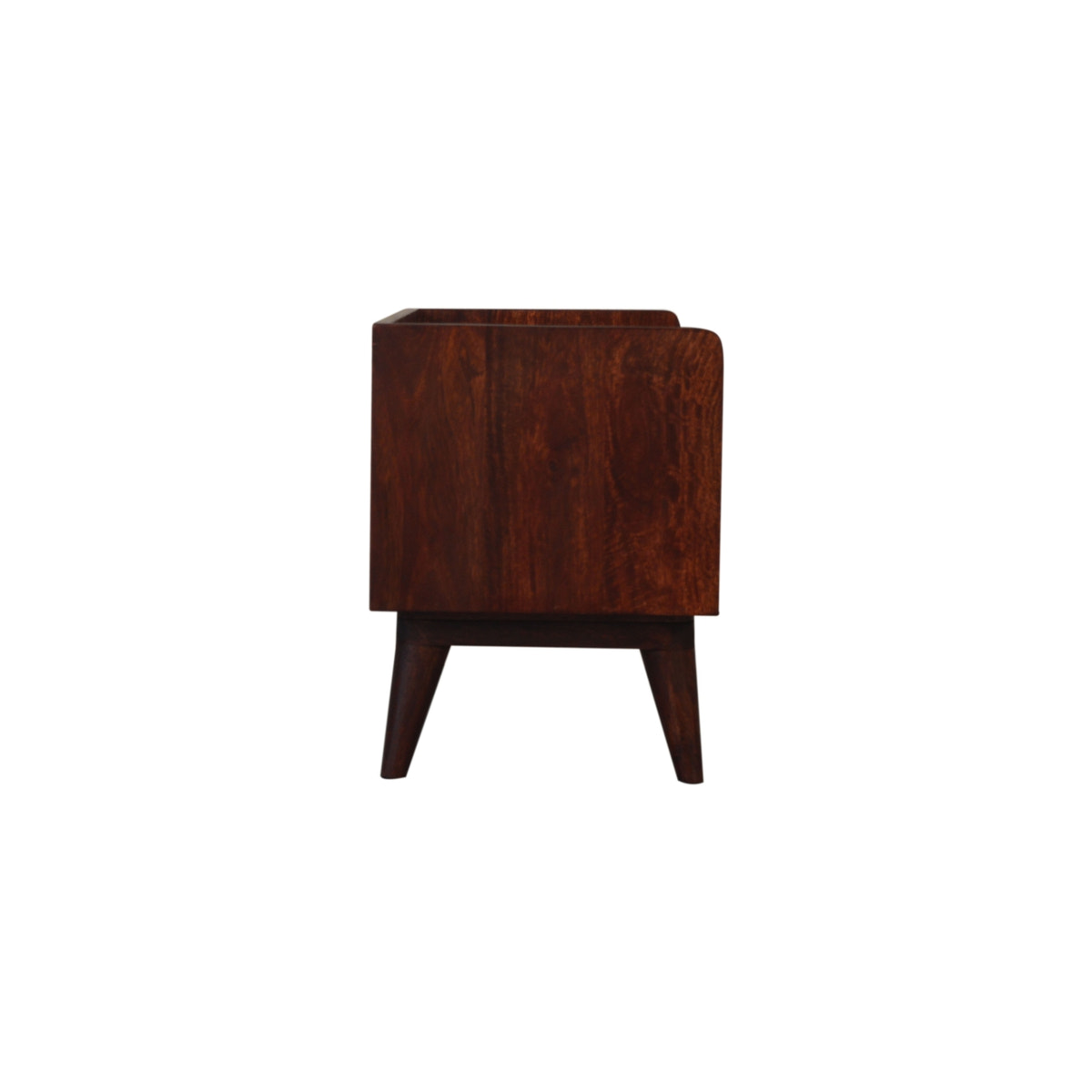 Cherry Nordic Storage Bench | Hidden Storage