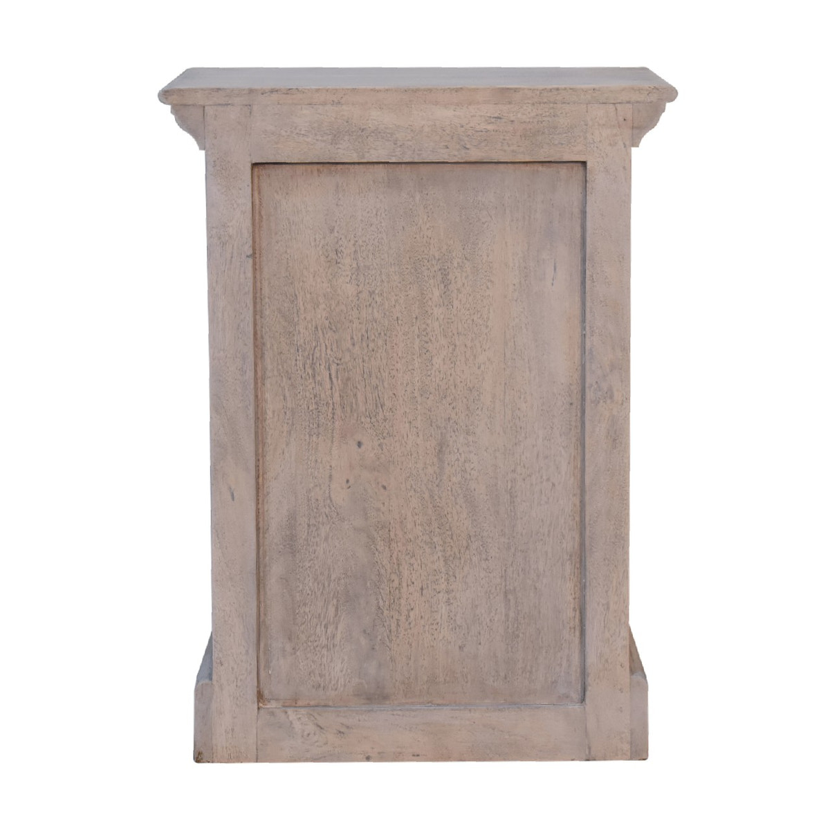 Glazed Stone Bedside Table