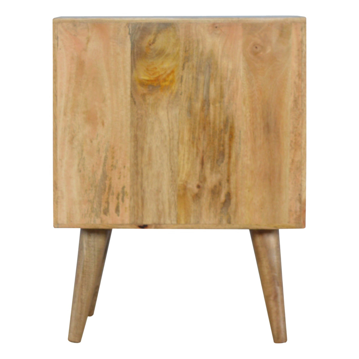 Removeable Grey and White Bedside Table