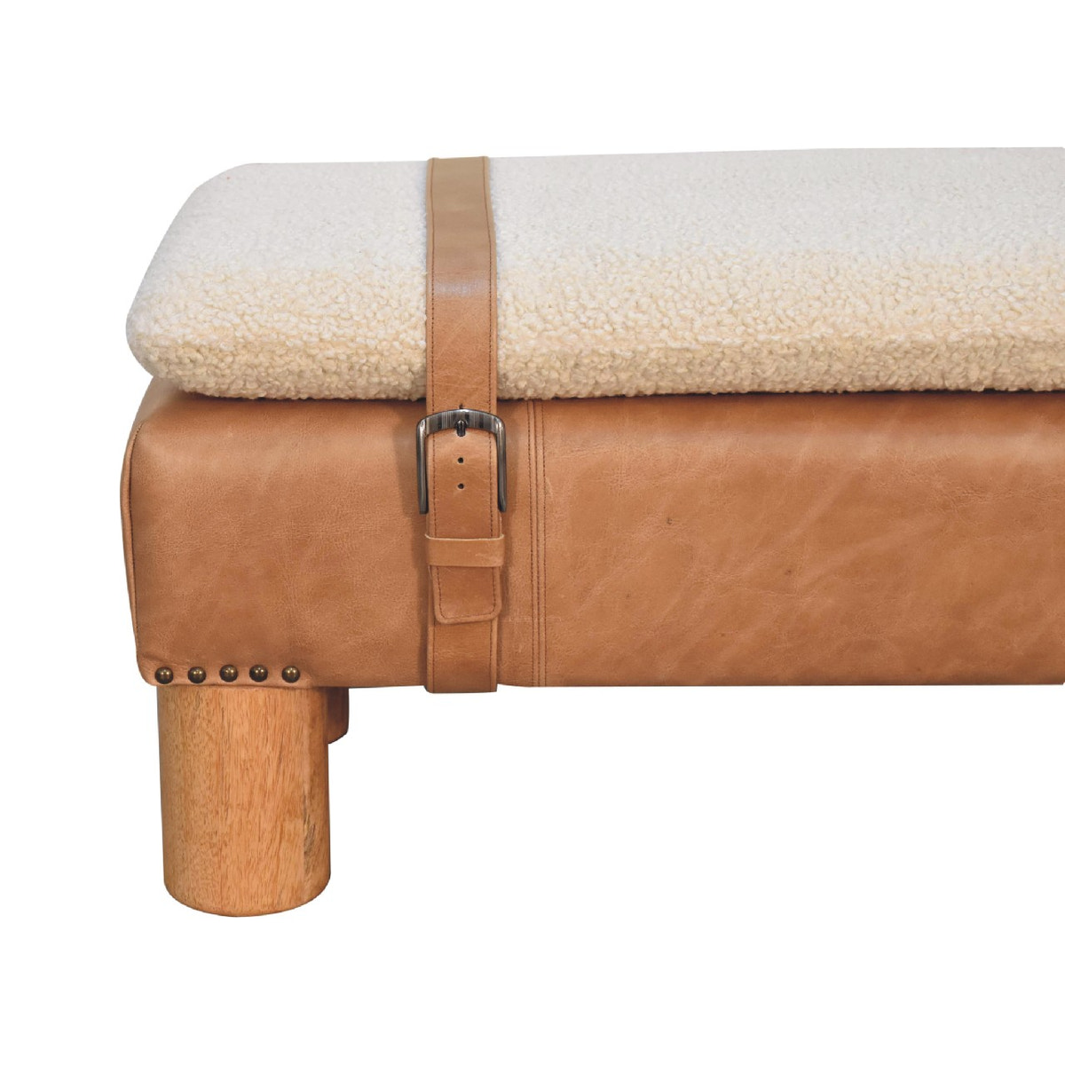 Strapped Cylinder Bench
