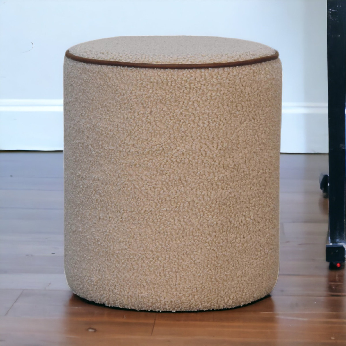 Serenity Round Footstool | Boucle