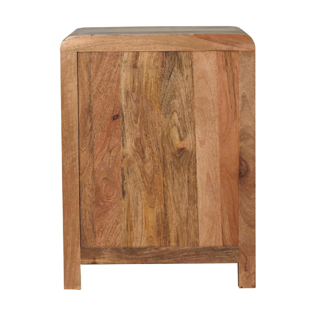 Aspen Oak-ish 3-Drawer Bedside Table