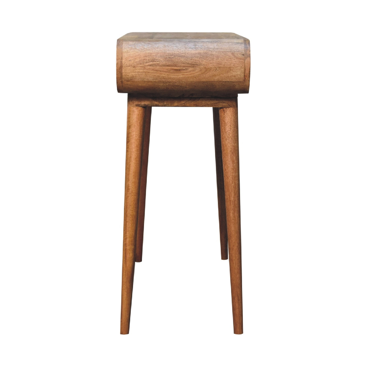 Amaya Oak-ish Nordic Style Console Table | Chestnut Mango Wood