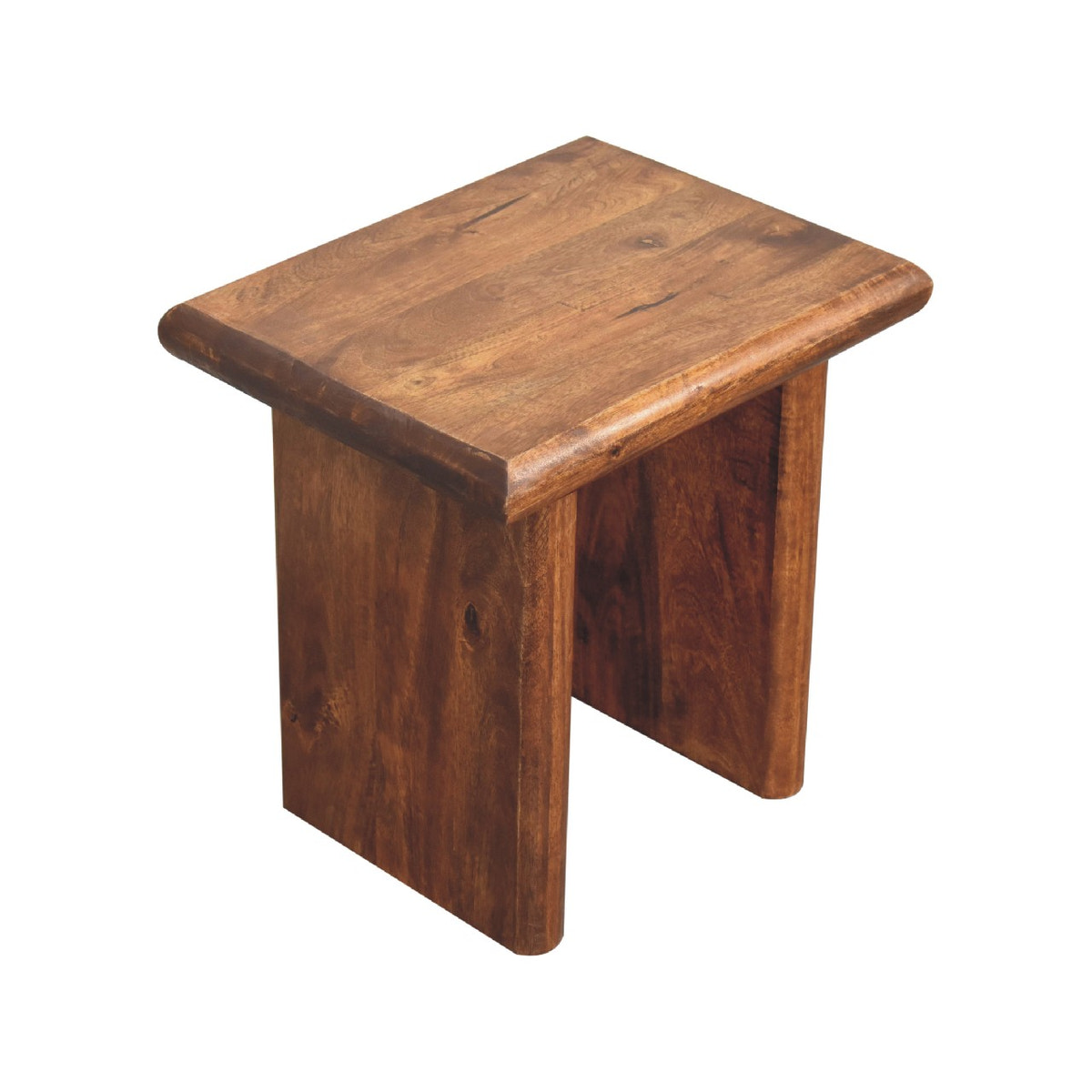 Rio Side Table Accent Piece | Chestnut Mango Wood