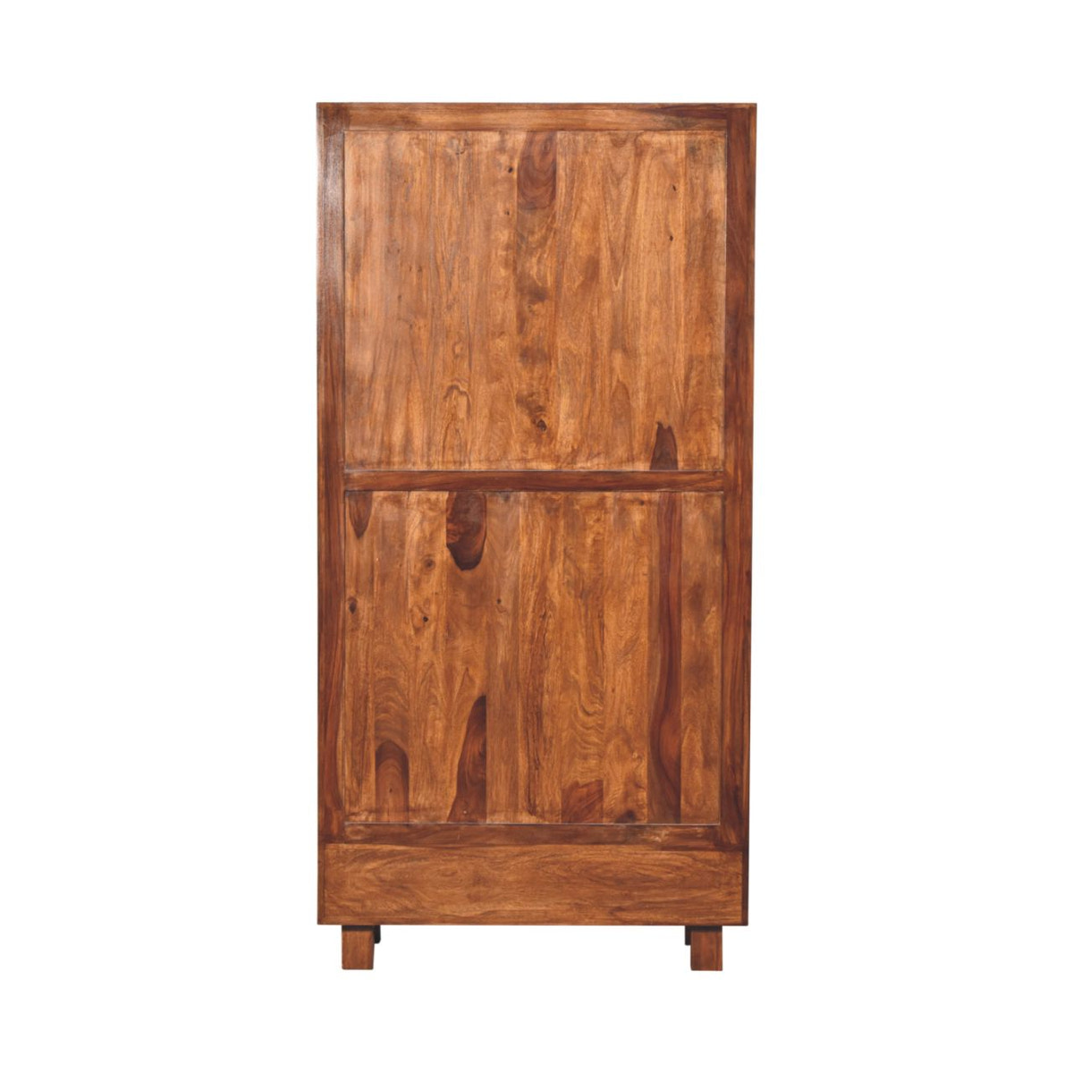 Tula Bookcase Chest of Drawers | Chestnut Solid Mango Wood