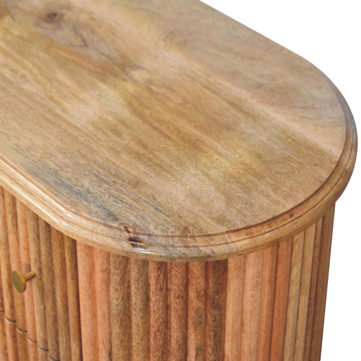Soba Nordic Chest of Drawers | Oak Solid Mango Wood