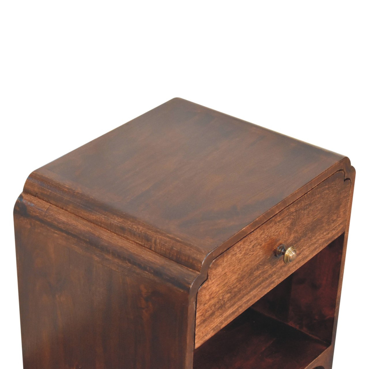 California Walnut Newton Bedside Table