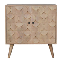 Hourglass Carved Ivory Cabinet