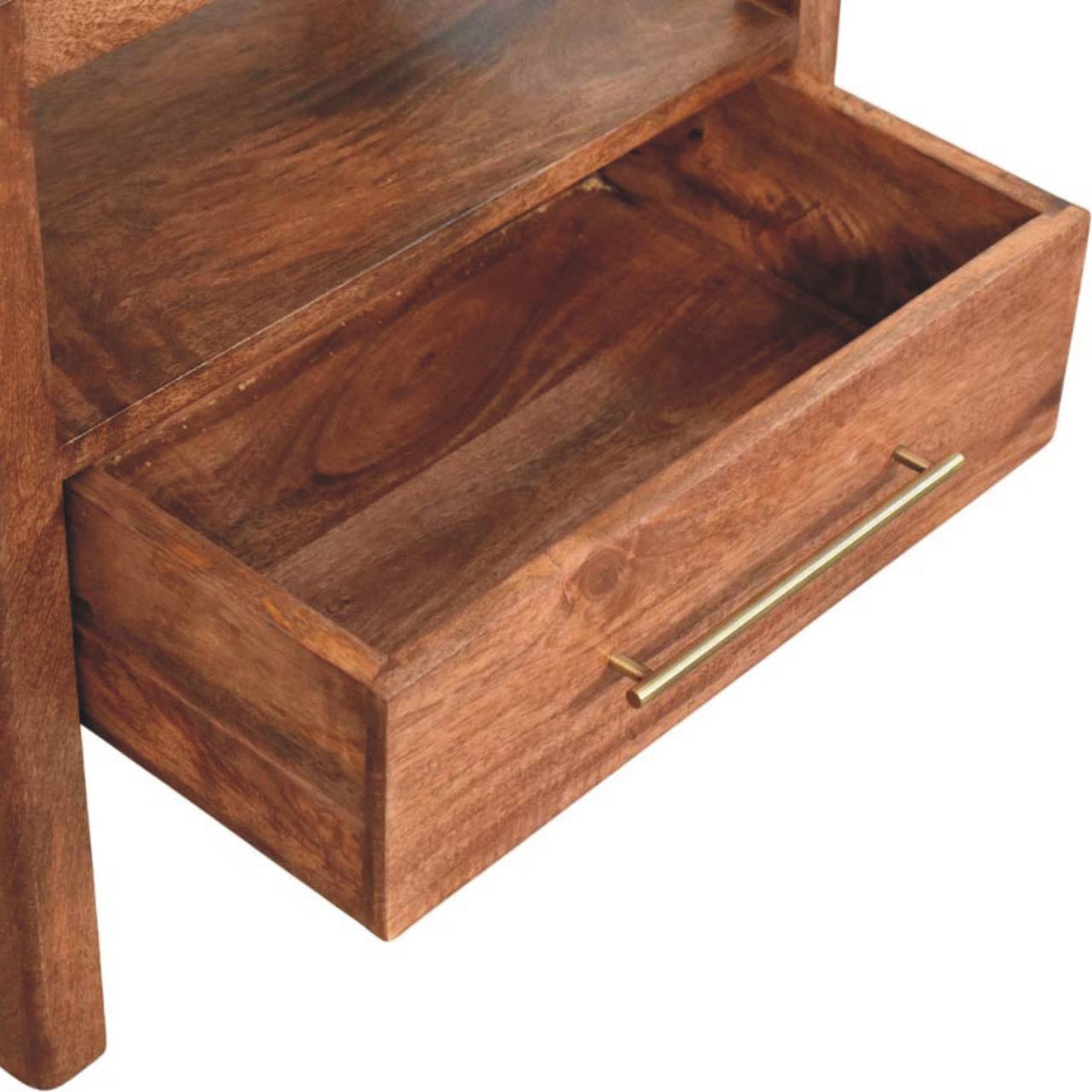 Saffron Rattan Nightstand