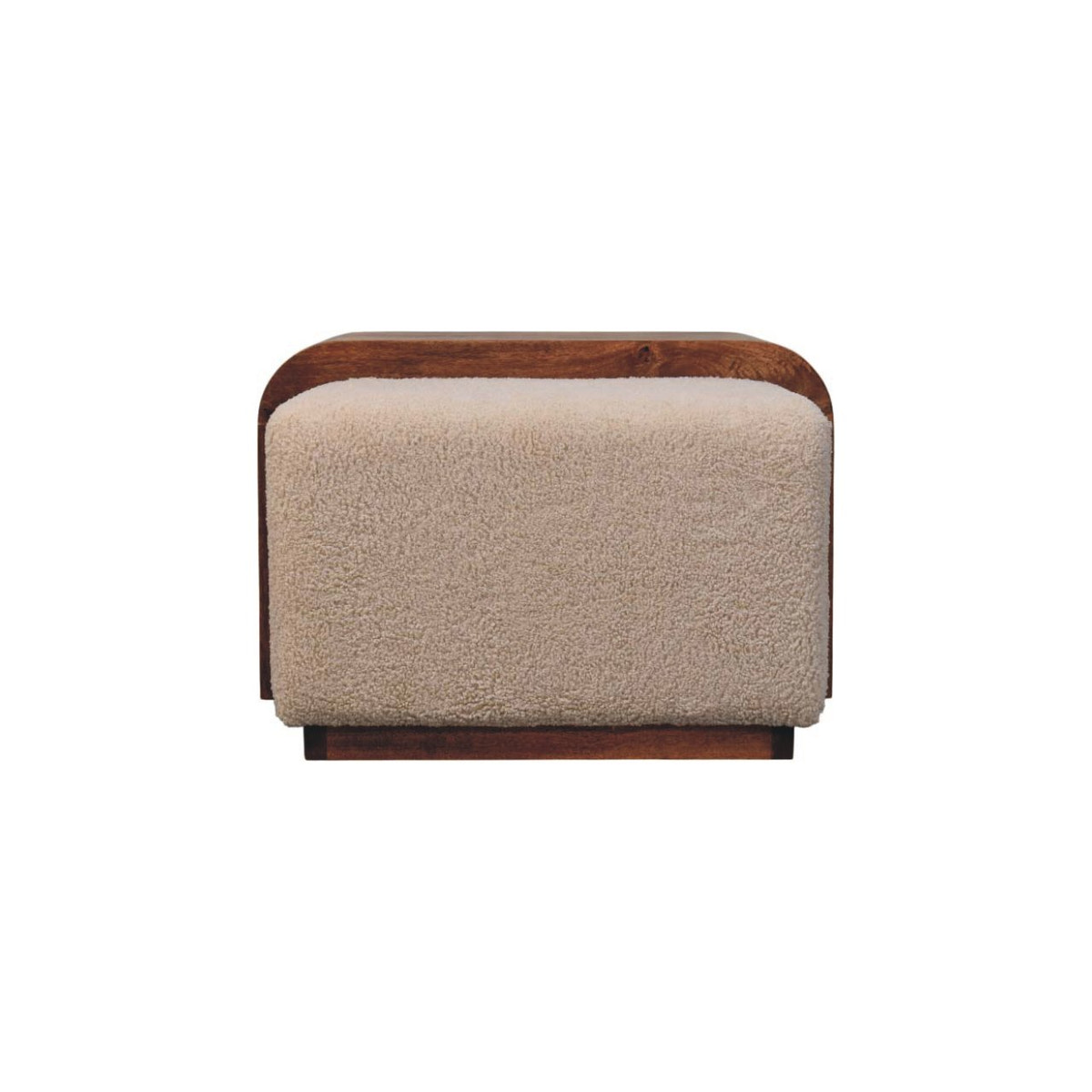 Arden Bench Duo | Honey Caramel Boucle