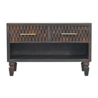 Cadiz Carved Shoe Storage Bench