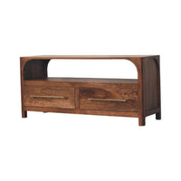Arc-Line Media Console Table