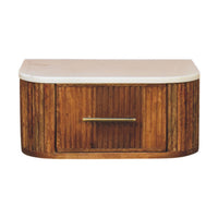 Beaumont Wall-Mounted Bedside Table