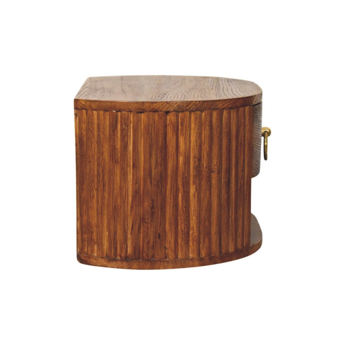 Oval Wall Nightstand | Wall-Mounted