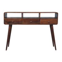 Three Drawer Console Table